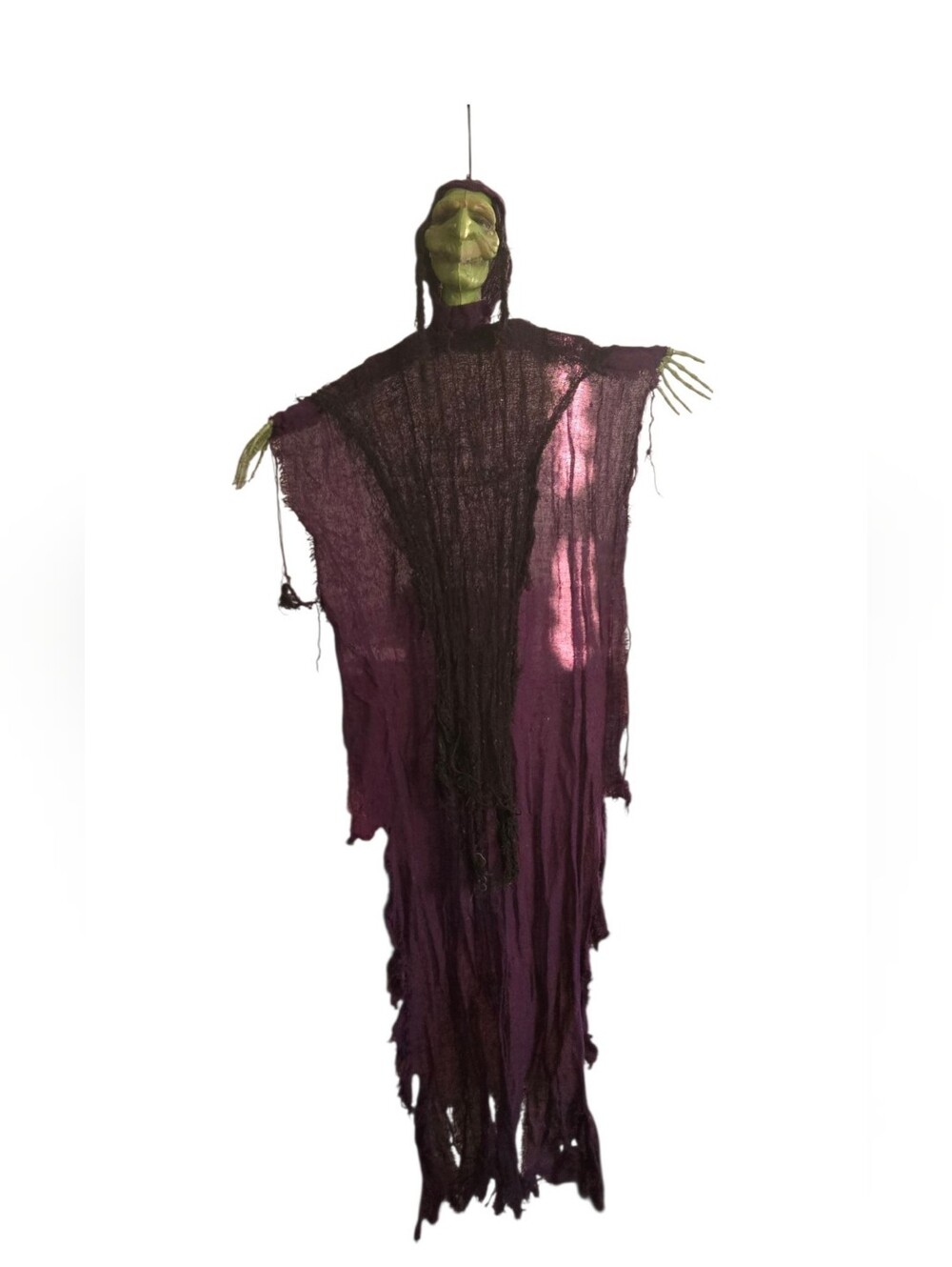 Purple Witch Hanging Decoration